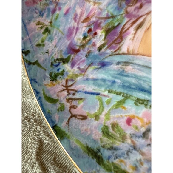 Edna Hibel "Le Marquis Maurice Pierre" Limited Edition Decorative Plate 6094/127 - Picture 6 of 11